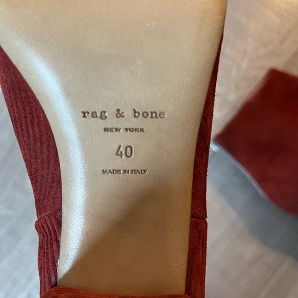 Orange boots- Rag and Bone - Picture 6 of 6